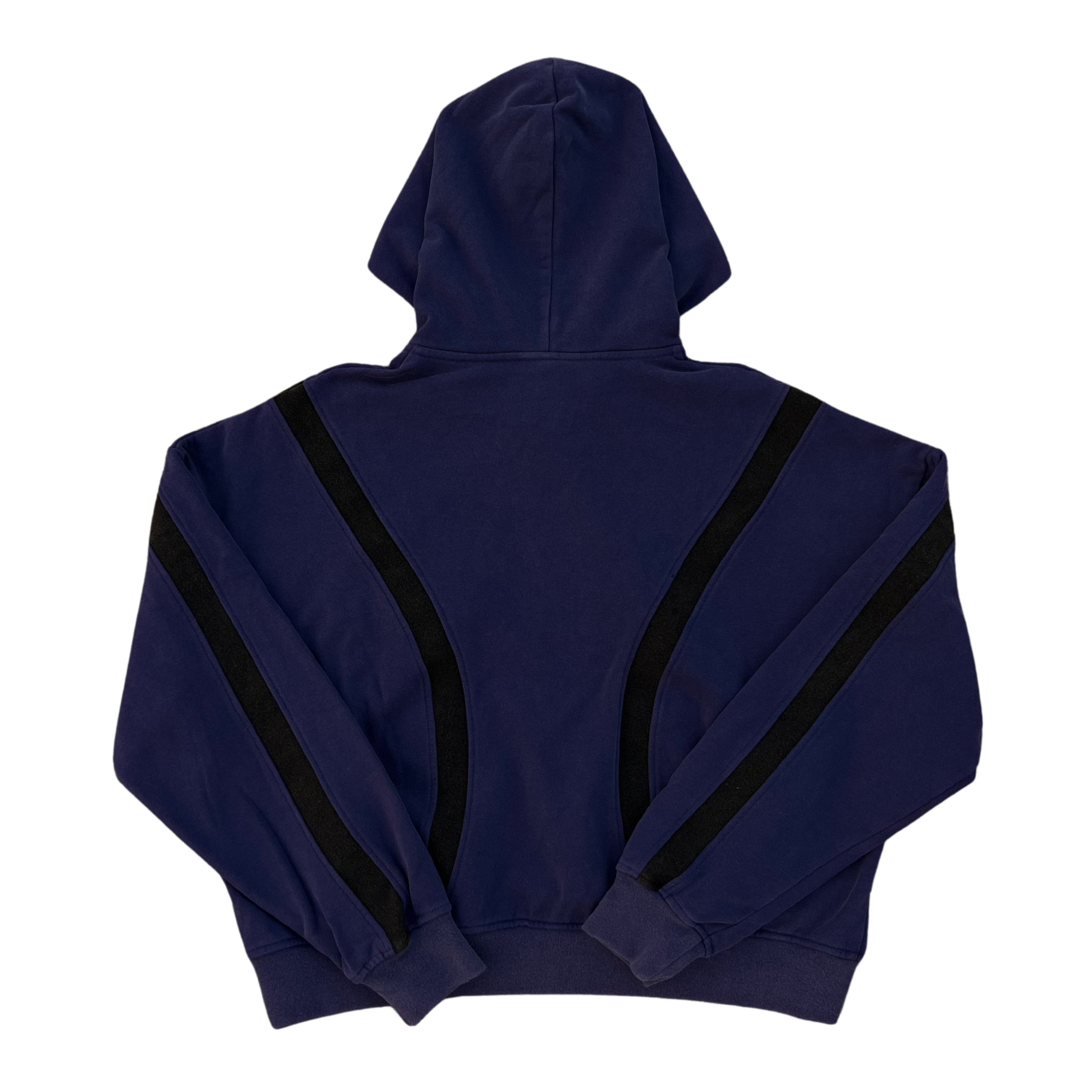 'RIBBON HOODIE' NAVY BLUE