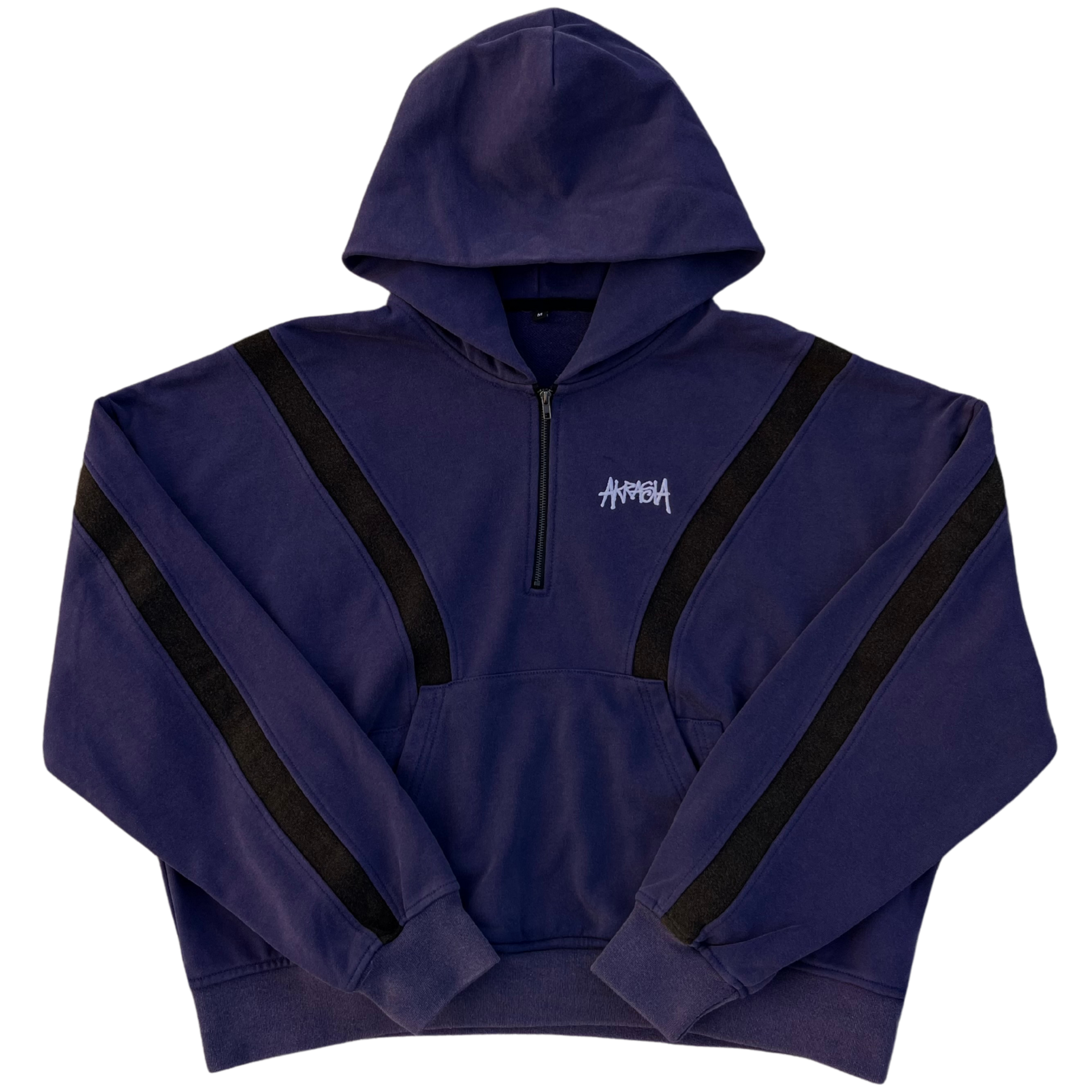'Ribbon Hoodie' Navy Blue